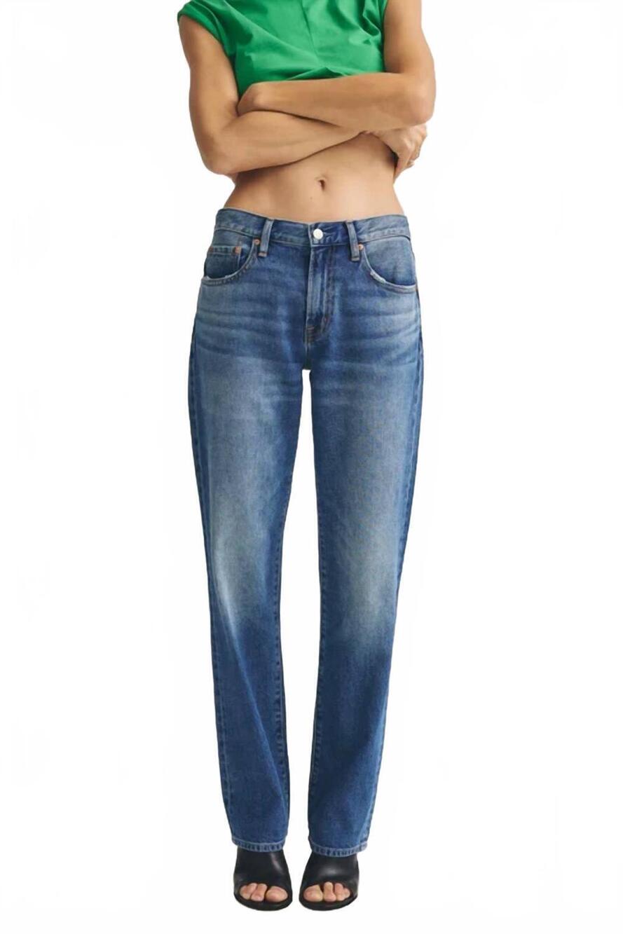 NEW PISTOLA issa mid rise straight jean in sorensen - Picture 8 of 9